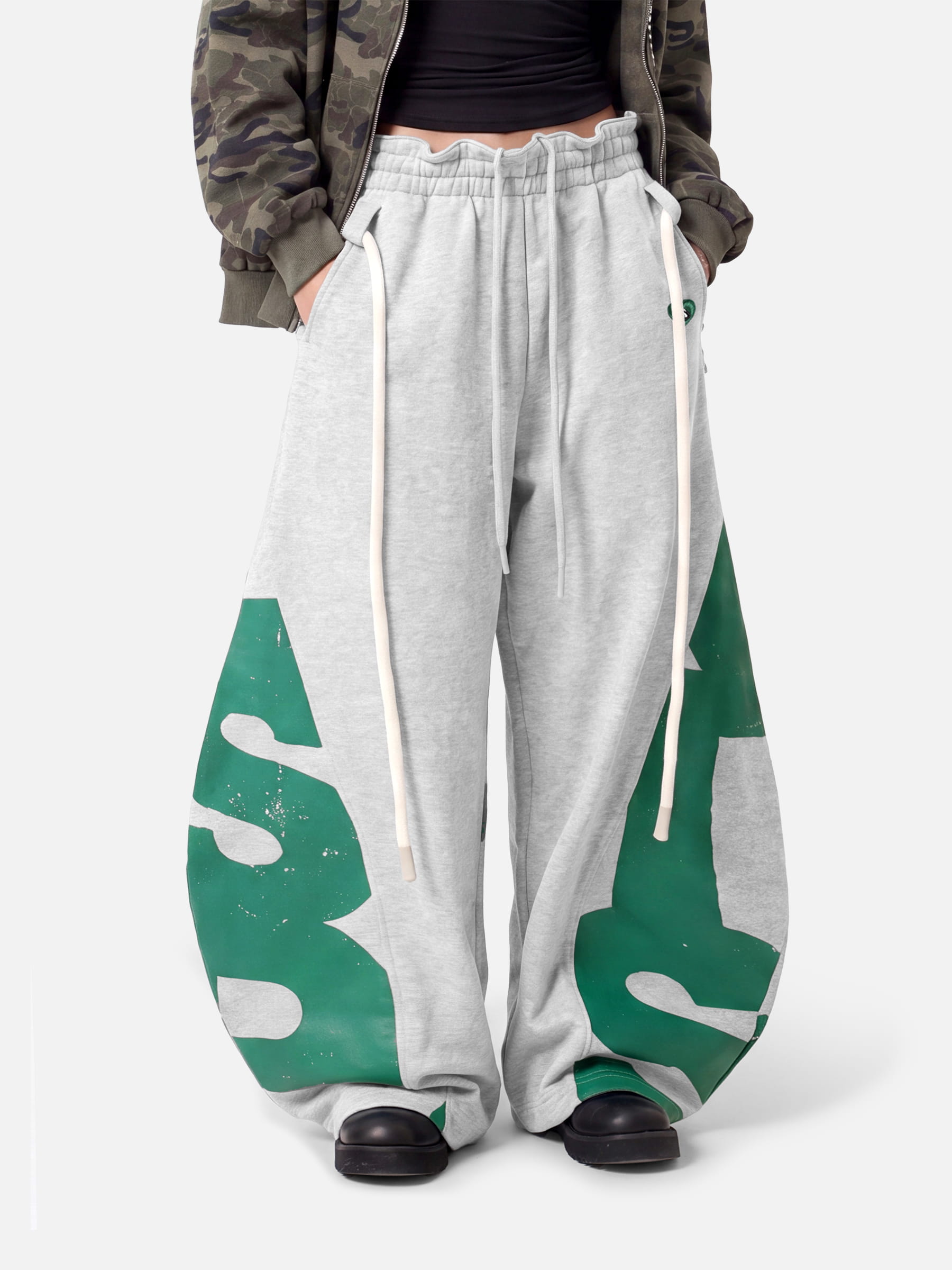Eden Graffiti Super Baggy Barrel Sweatpants