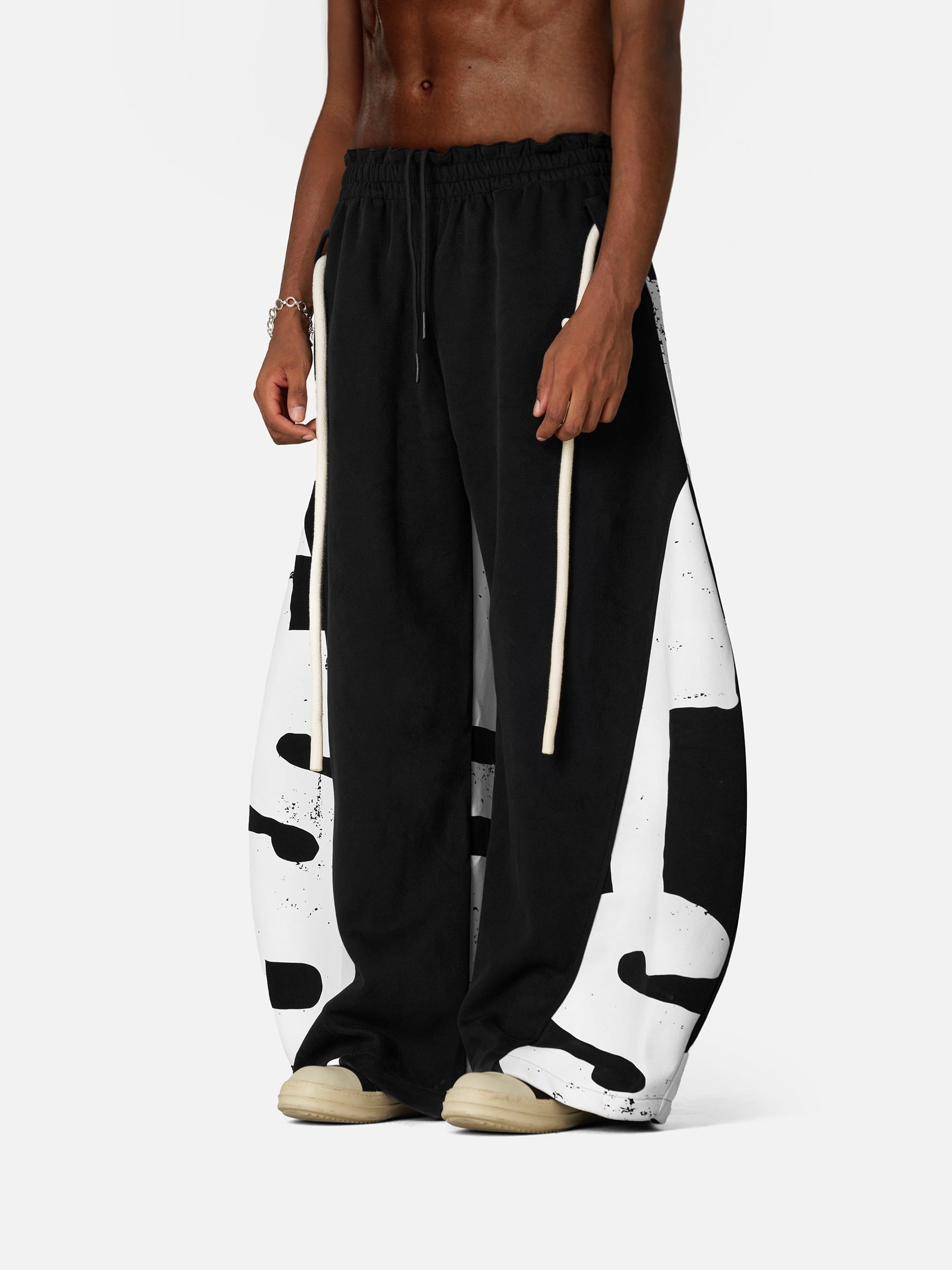 Eden Graffiti Super Baggy Barrel Sweatpants