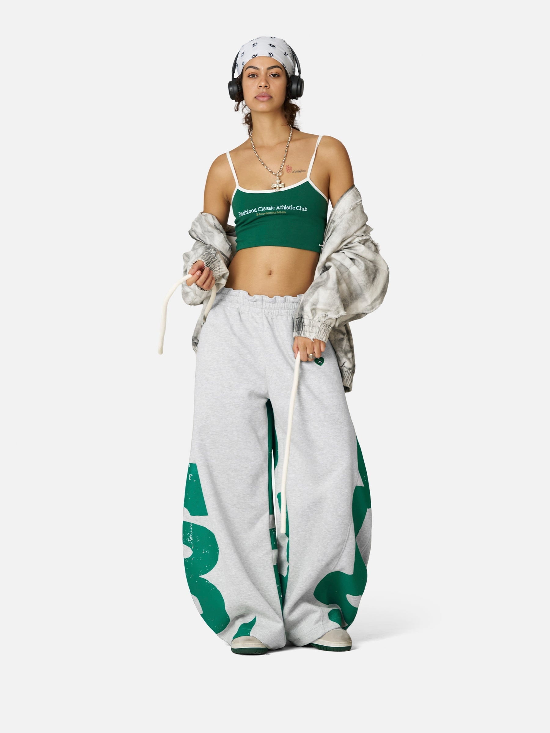 Eden Graffiti Super Baggy Barrel Sweatpants