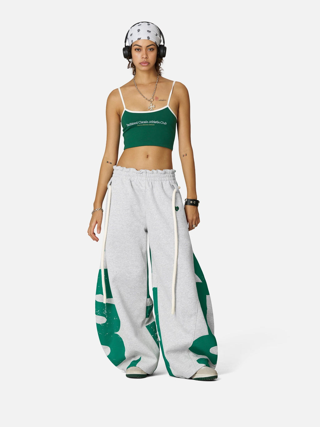 Eden Graffiti Super Baggy Barrel Sweatpants