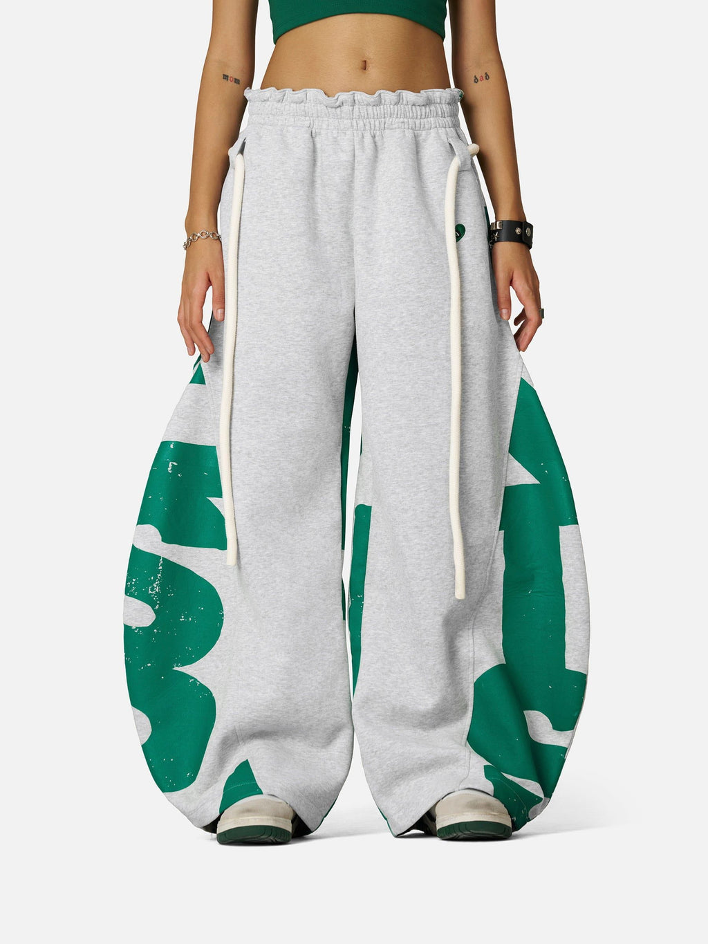 Eden Graffiti Super Baggy Barrel Sweatpants