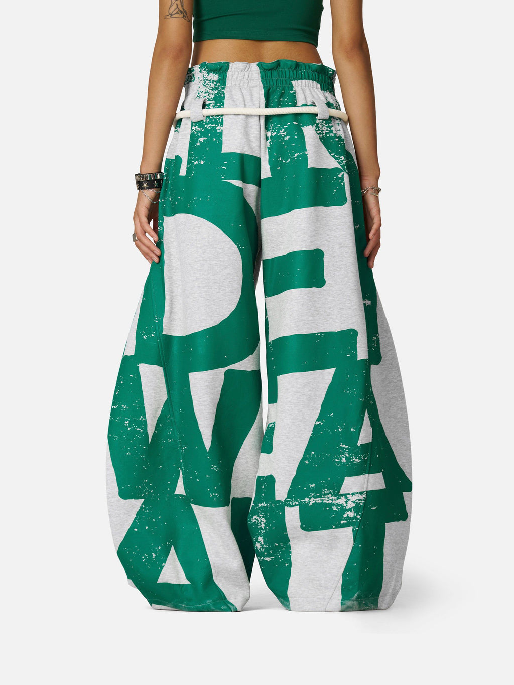 Eden Graffiti Super Baggy Barrel Sweatpants
