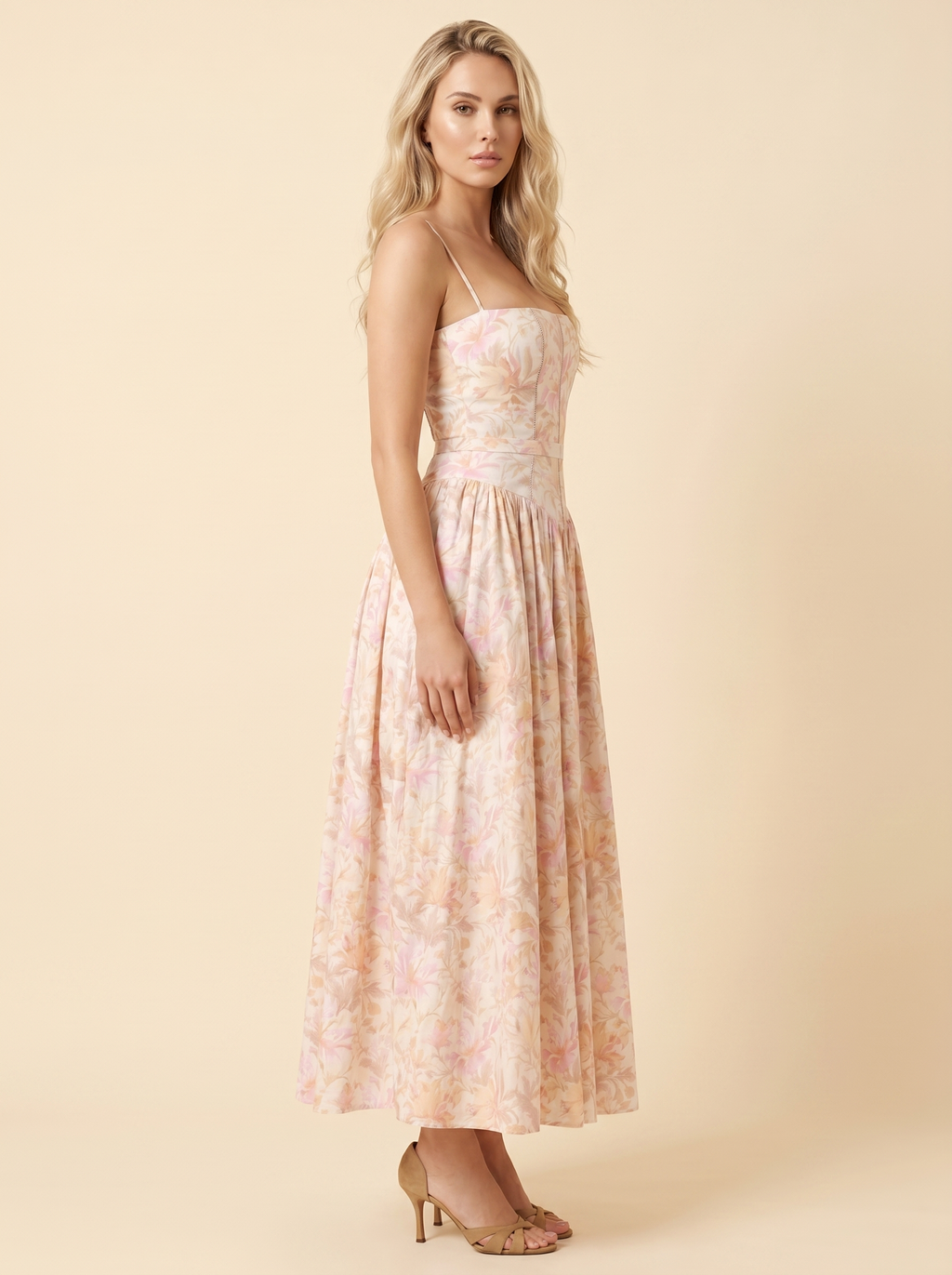 FLORAL MAXI DRESS