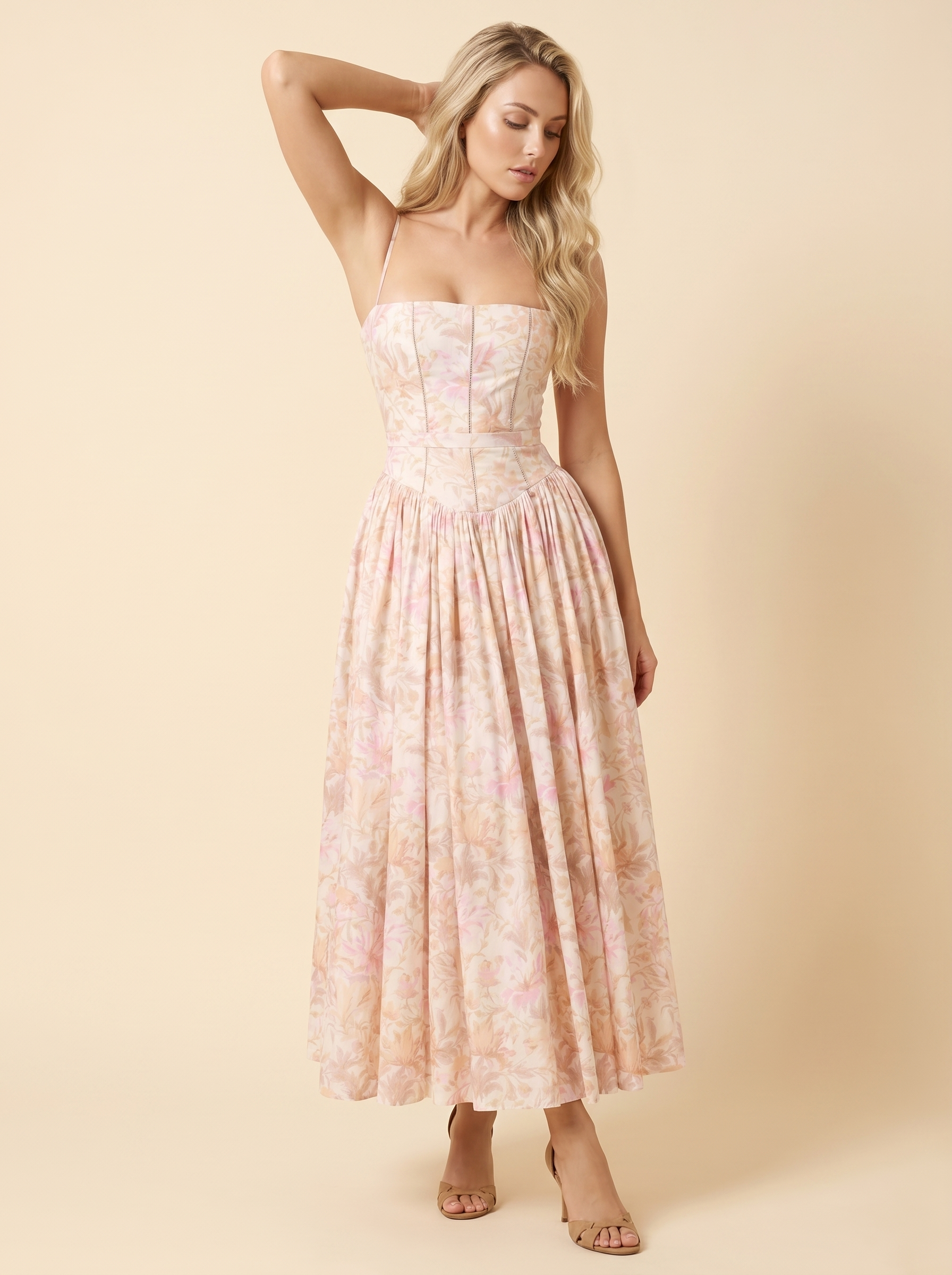 FLORAL MAXI DRESS