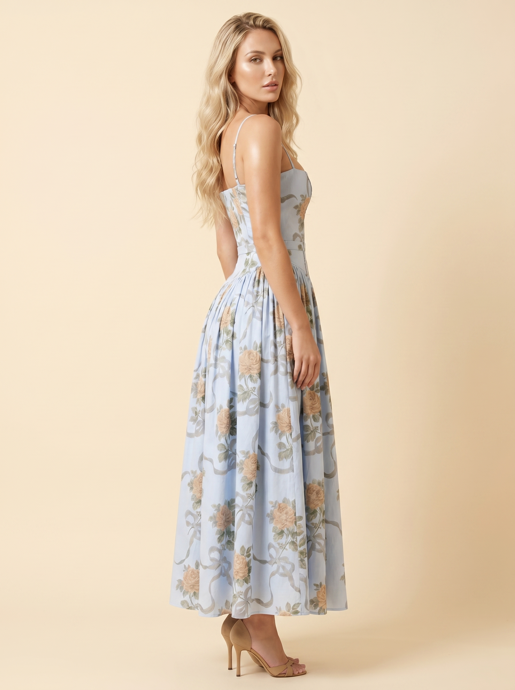 FLORAL MAXI DRESS
