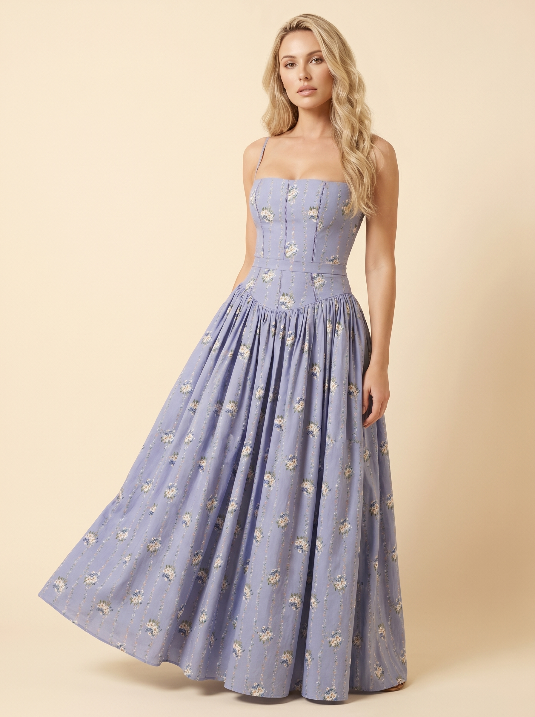 FLORAL MAXI DRESS