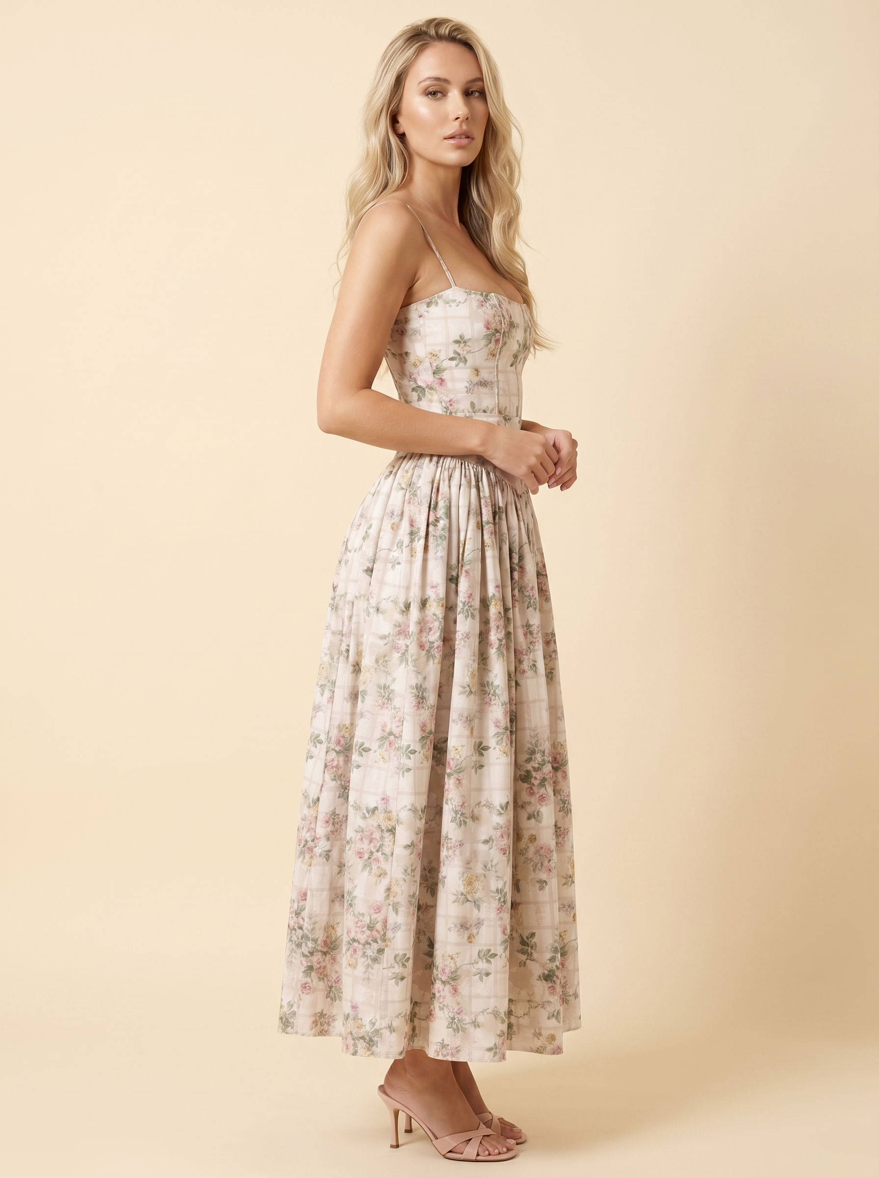 FLORAL MAXI DRESS