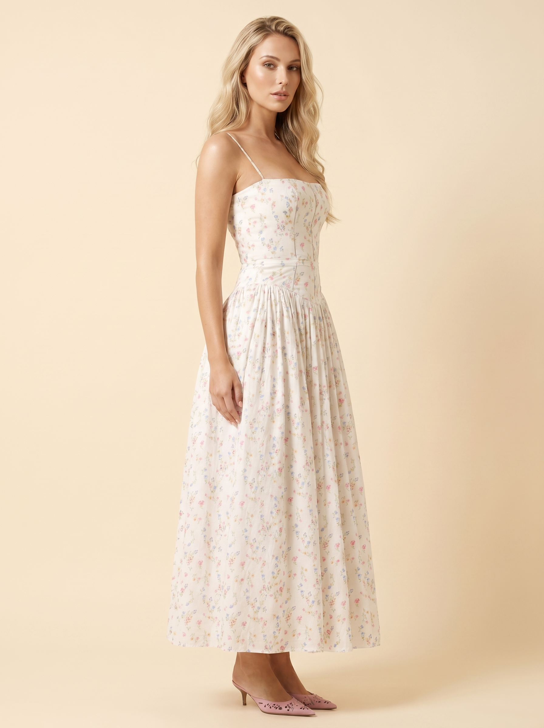 FLORAL MAXI DRESS